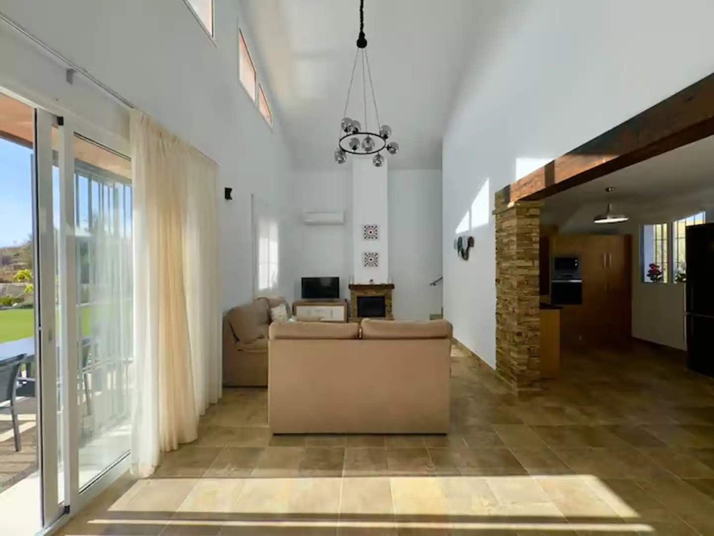 Living room of Country homes for sale in Coín  with Air Conditioner, Terrace and Swimming Pool