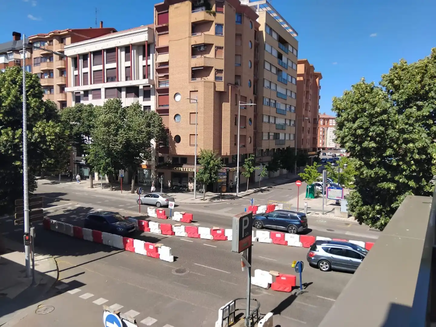 Vista exterior de Pis en venda en Palencia amb Calefacció i Terrassa