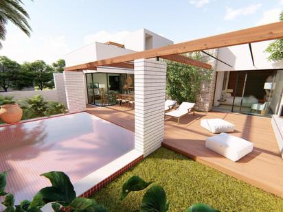 Terrassa de Casa o xalet en venda en Torre-Pacheco amb Jardí privat, Terrassa i Piscina