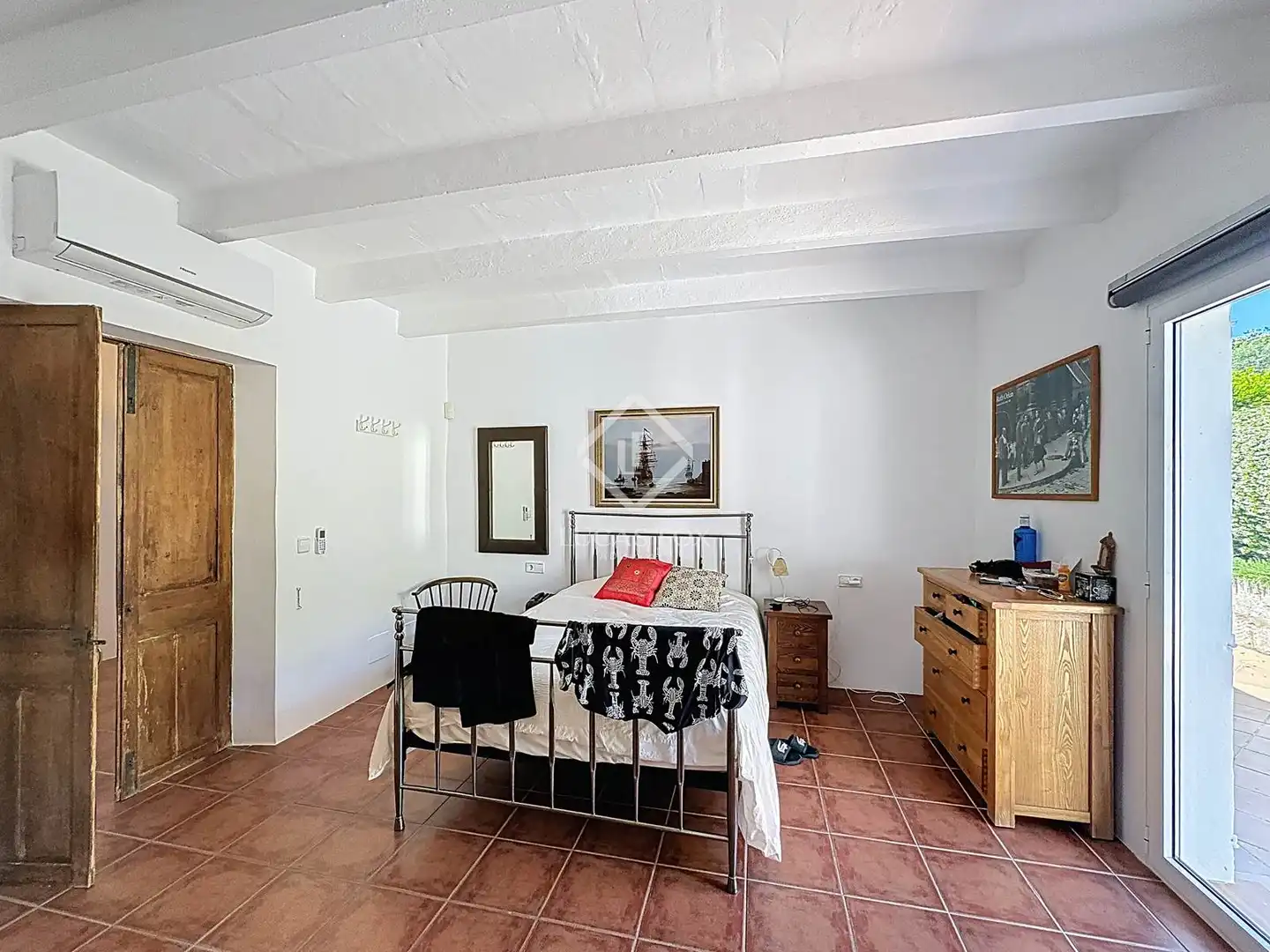 Habitación de Finca rústica en venta en Es Castell con Aire acondicionado, Calefacción y Jardín privado