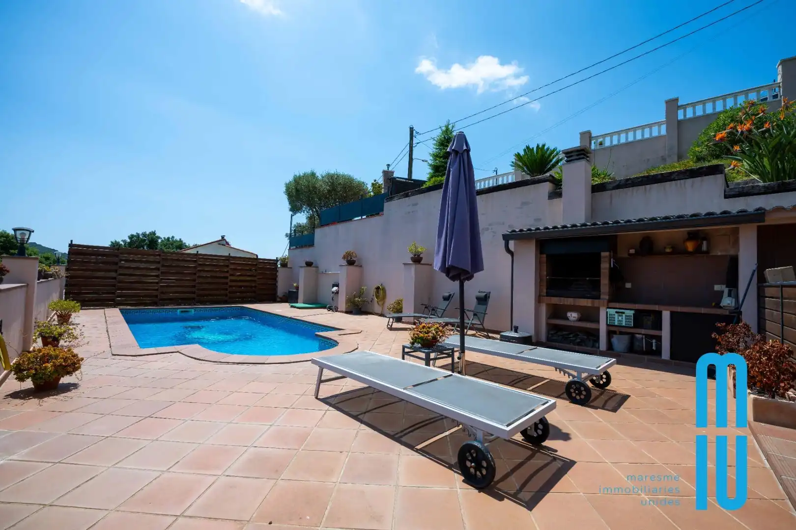 Piscina de Casa o xalet en venda en Tordera amb Calefacció, Jardí privat i Terrassa