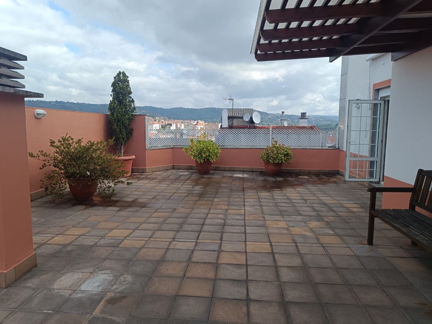 Terraza de Ático en venta en Ourense Capital 