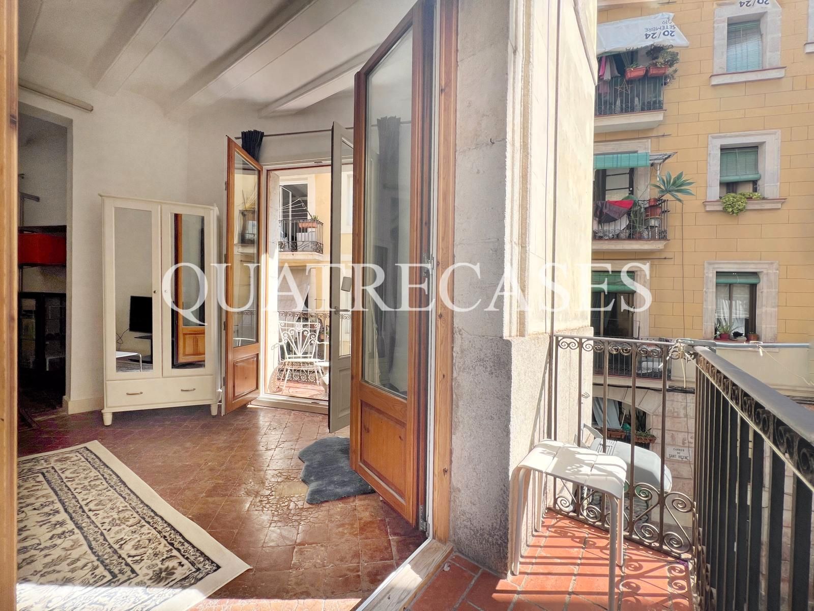 Vista exterior de Piso en venta en  Barcelona Capital con Aire acondicionado, Calefacción y Amueblado