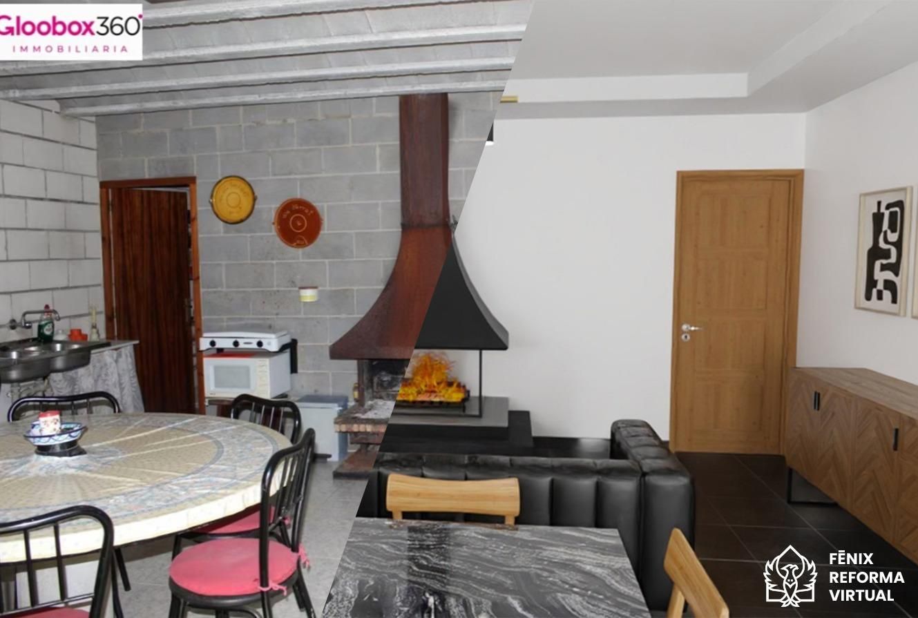 Living room of Country house for sale in Blancafort  with Alarm