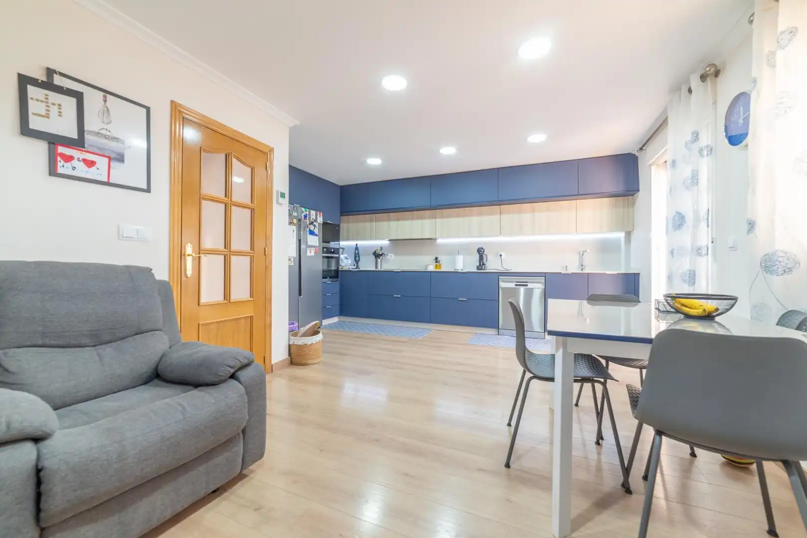 Cocina de Casa adosada en venta en San Javier con Aire acondicionado, Terraza y Trastero