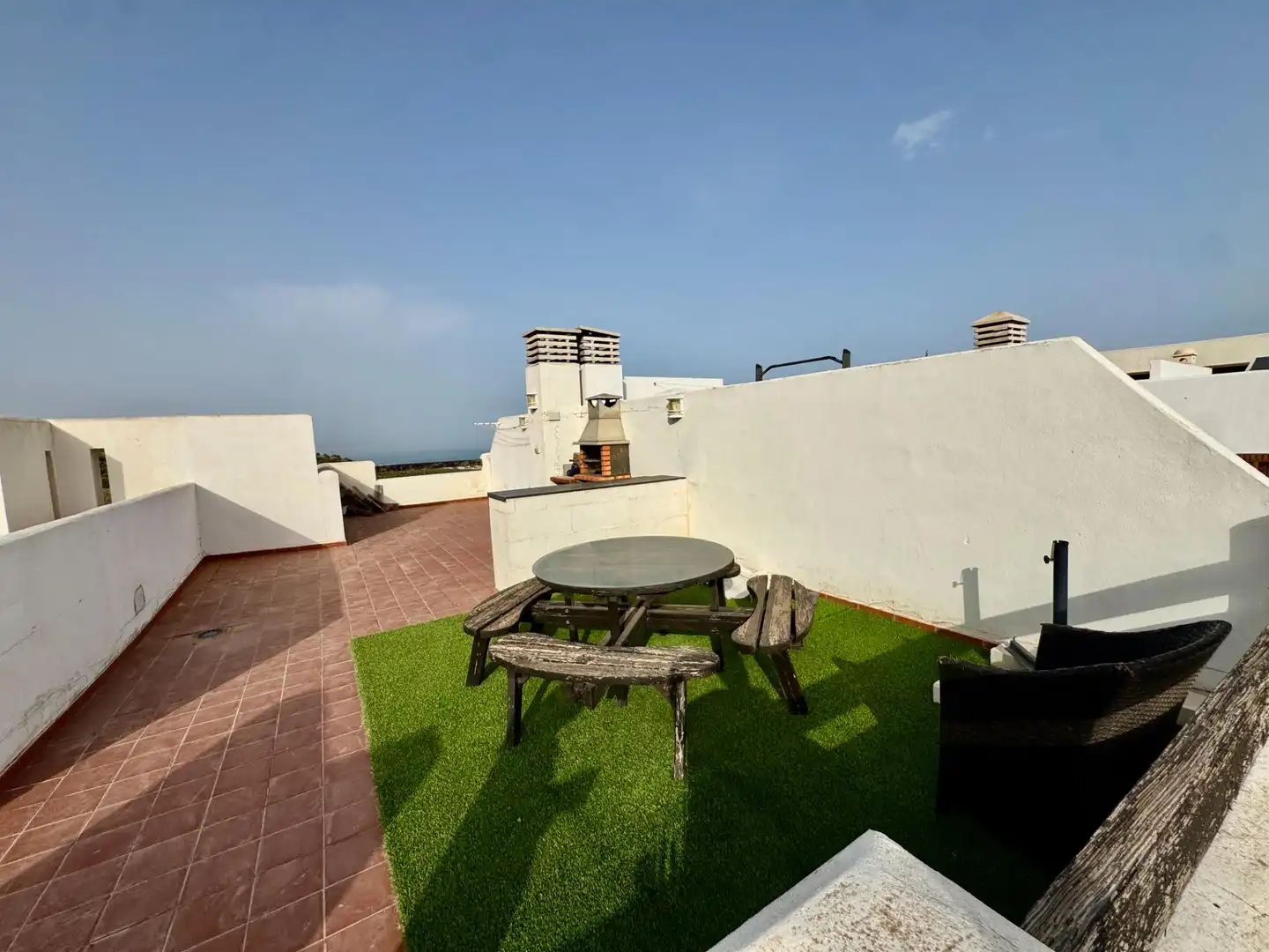 Terrace of Attic for sale in Benalmádena  with Air Conditioner, Private garden and Terrace