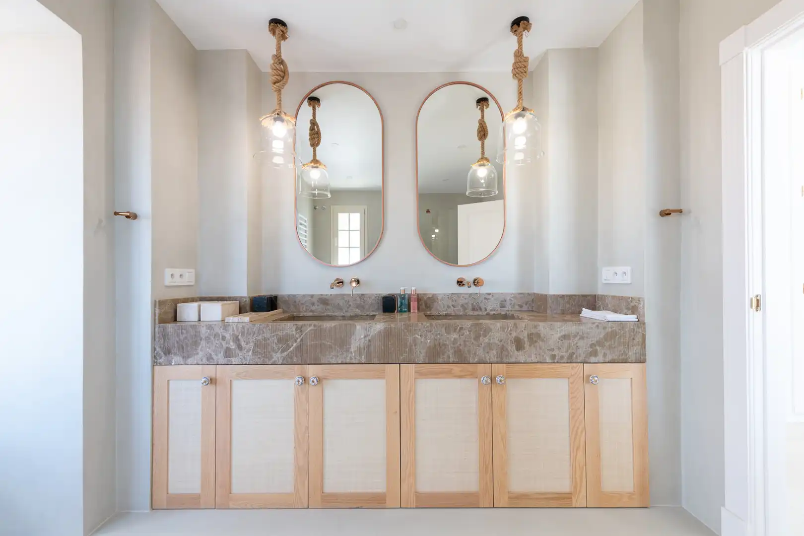 Baño de Casa o chalet en venta en Marbella con Aire acondicionado, Calefacción y Jardín privado