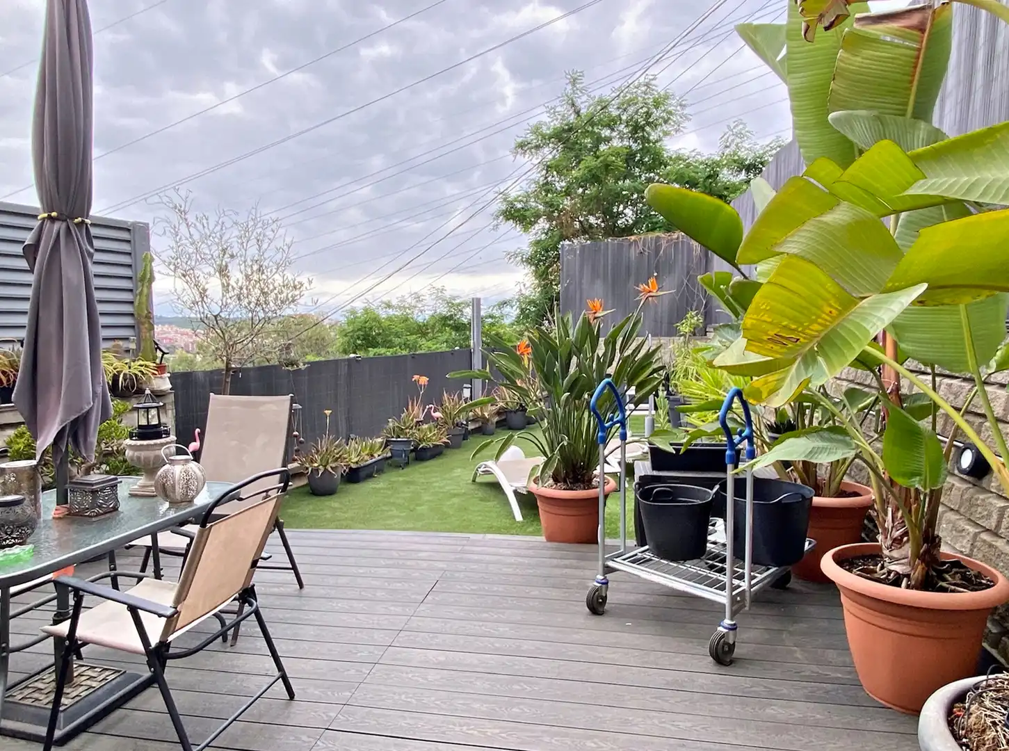 Terraza de Casa o chalet en venta en Barcelona con Aire acondicionado, Calefacción y Jardín privado