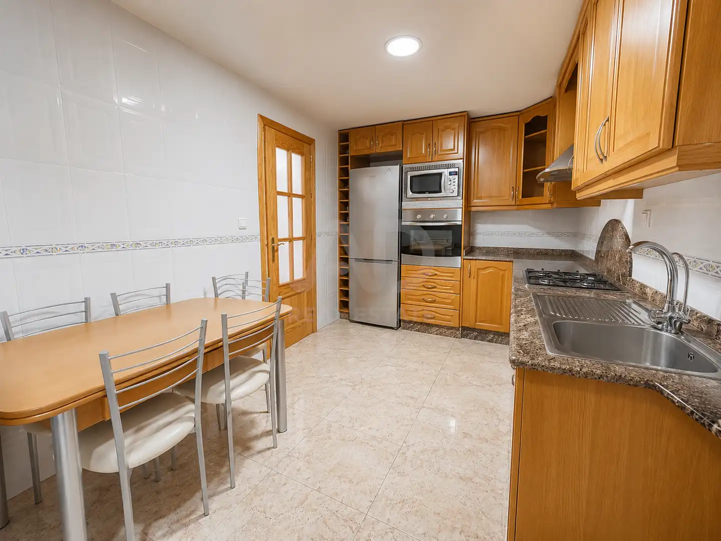 Kitchen of Flat for sale in Murcia  with Air Conditioner