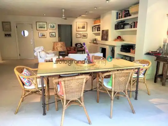 Comedor de Casa adosada de alquiler en Sotogrande con Aire acondicionado, Jardín privado y Terraza
