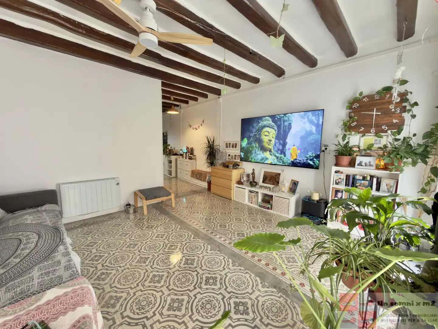 Sala d'estar de Pis en venda en Piera, Barcelona