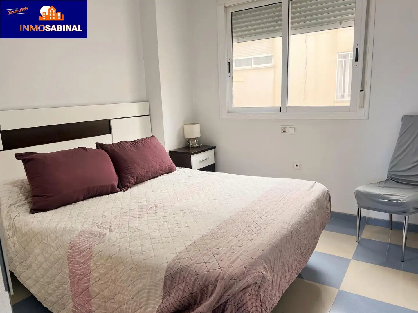 Bedroom of Flat for sale in Roquetas de Mar  with Air Conditioner, Terrace and Furnished