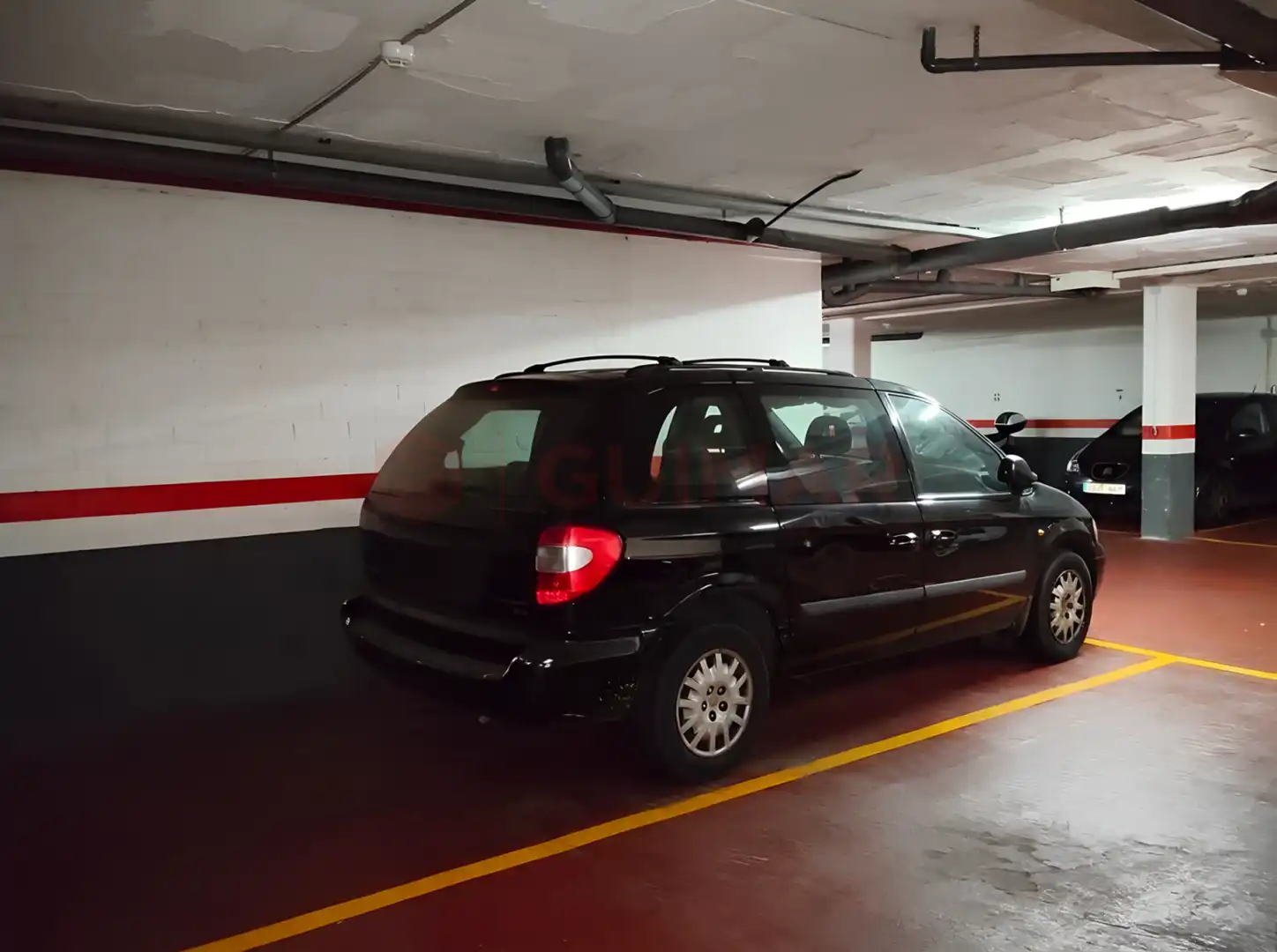 Parkplatz von Dachboden zur Miete in Esplugues de Llobregat mit Klimaanlage, Heizung und Privatgarten