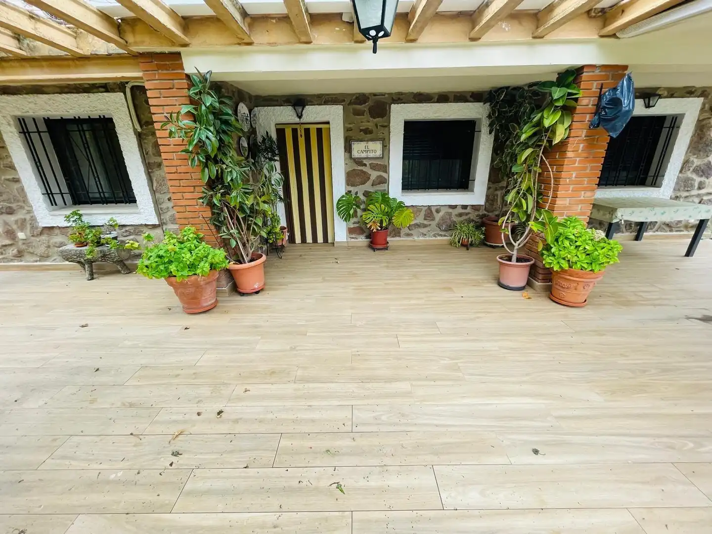 Terraza de Casa o chalet en venta en Casar de Cáceres con Aire acondicionado, Jardín privado y Terraza