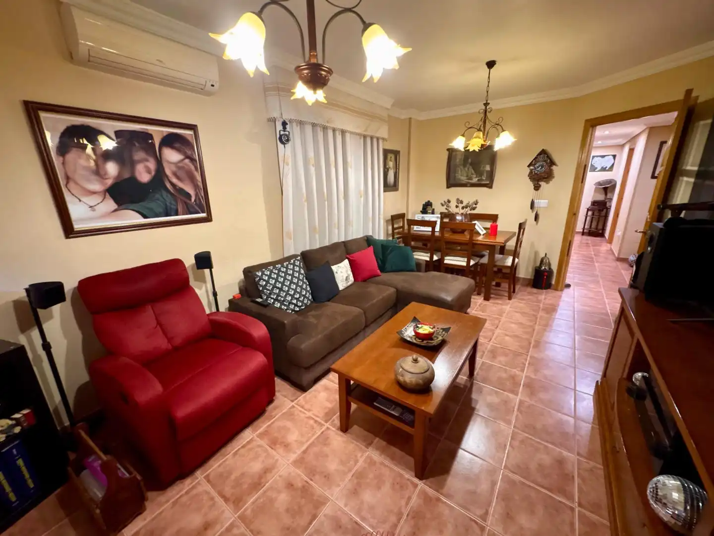 Sala de estar de Ático en venta en Lorca con Aire acondicionado, Terraza y Trastero