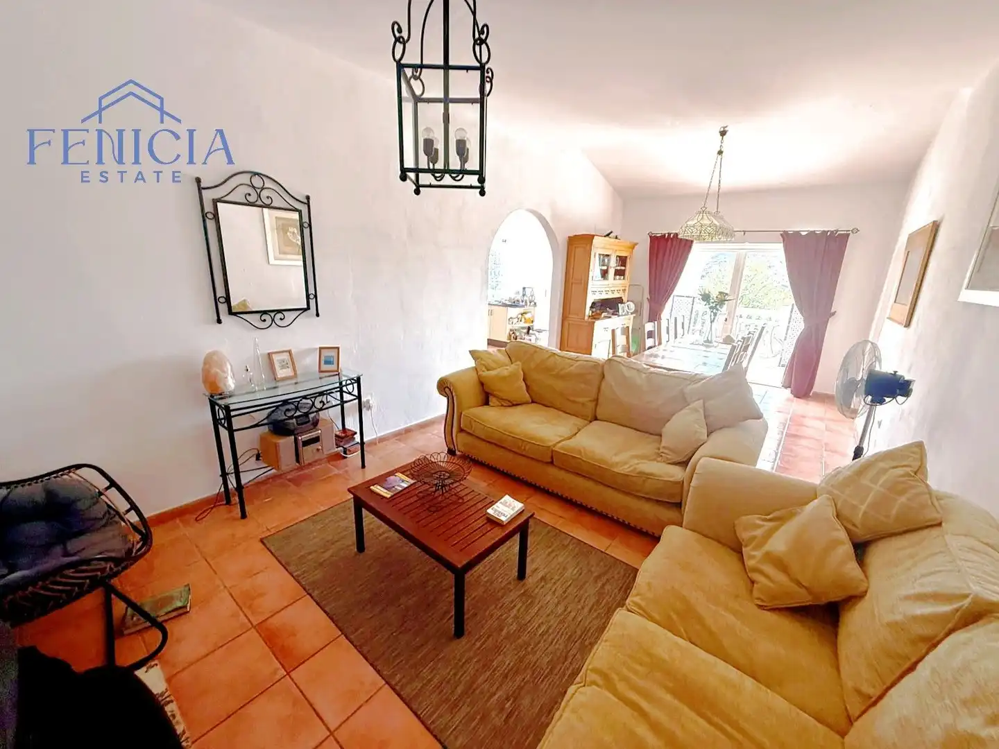 Sala de estar de Casa o chalet en venta en Almuñécar con Terraza, Trastero y Piscina