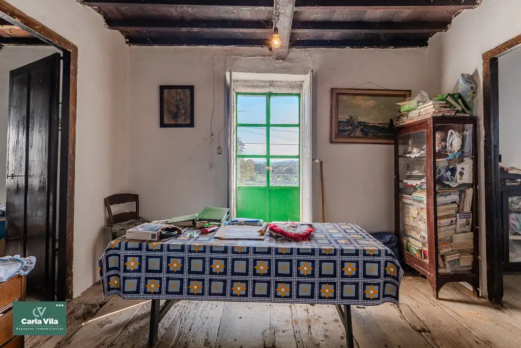 Comedor de Finca rústica en venta en Lugo con Jardín privado, Horno y Balcón
