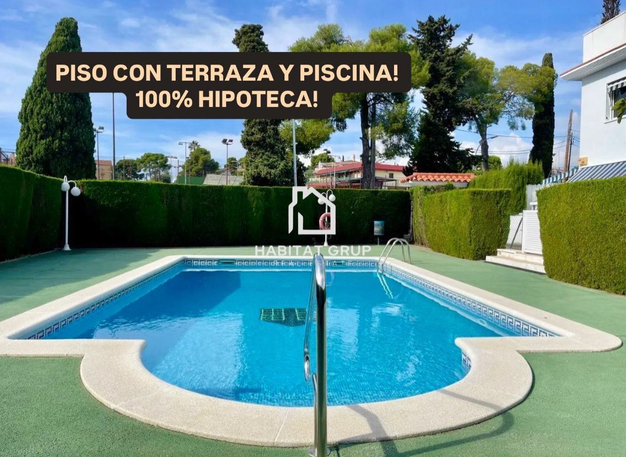 Swimming pool of Flat for sale in Calafell  with Air Conditioner, Heating and Terrace