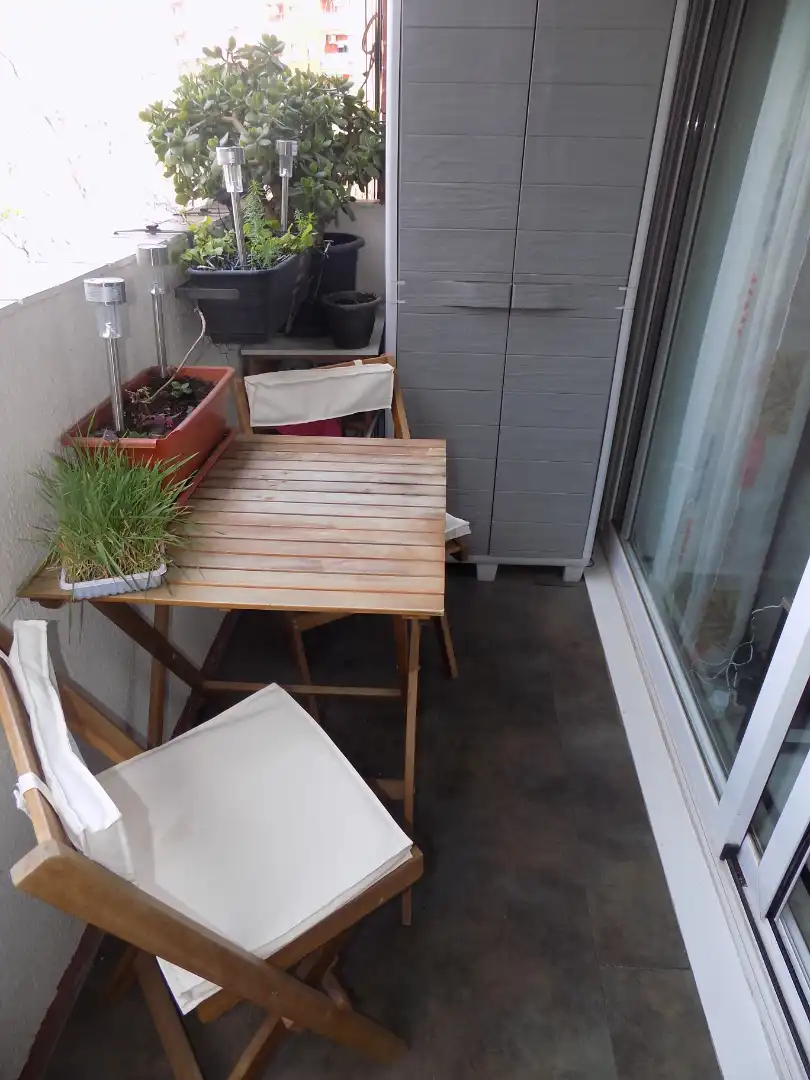 Terraza de Piso en venta en Badalona con Aire acondicionado, Calefacción y Parquet