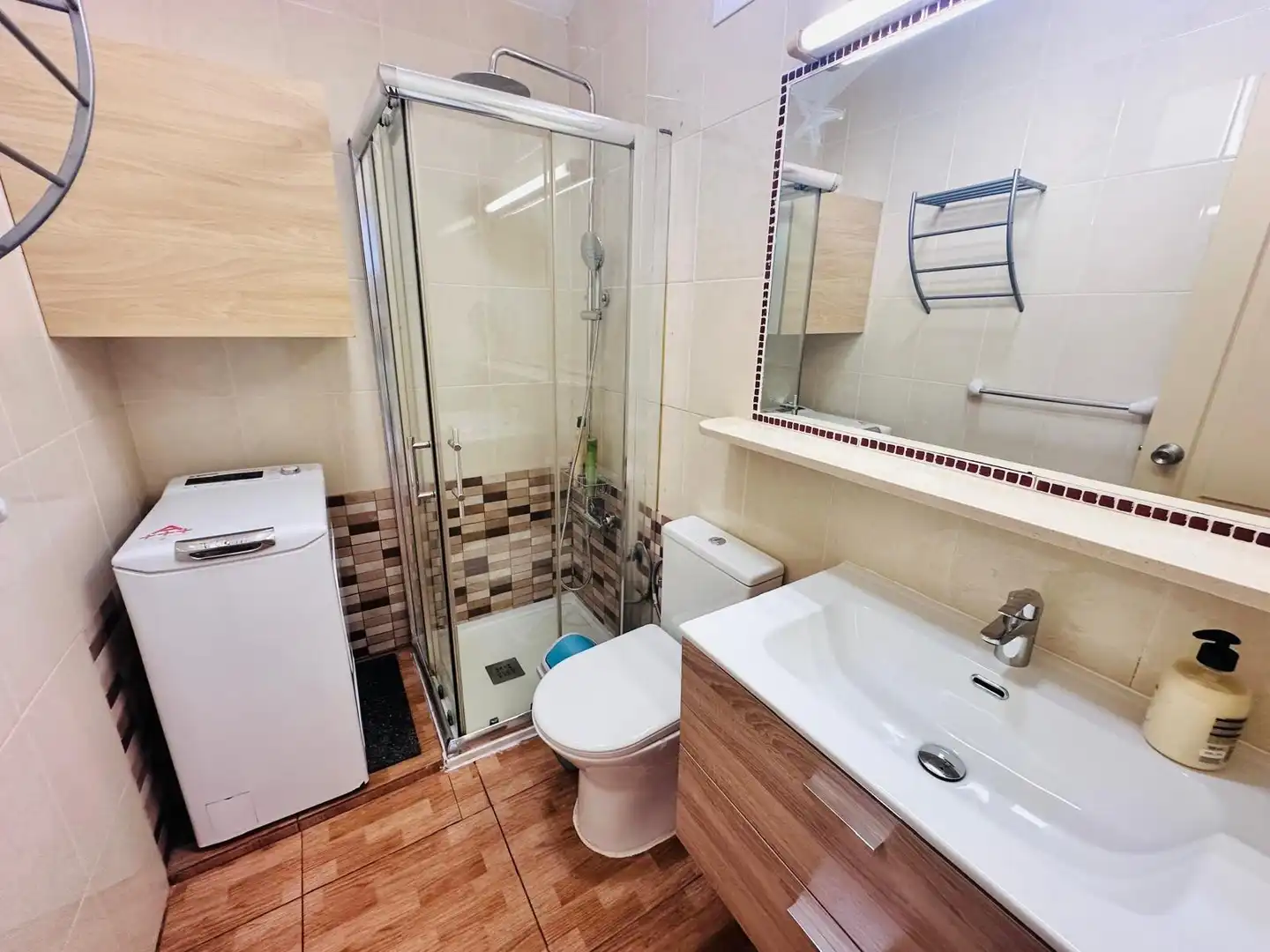 Bany de Casa o xalet de lloguer en San Bartolomé de Tirajana amb Aire condicionat, Jardí privat i Terrassa