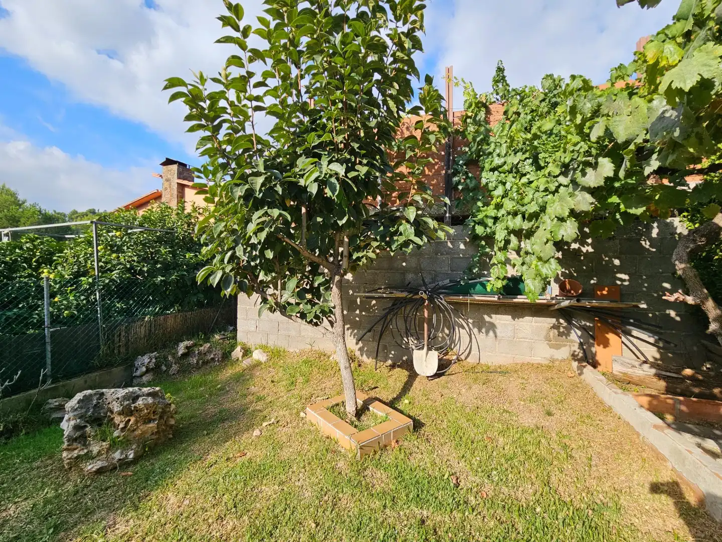 Jardín de Casa o chalet en venta en Canovelles