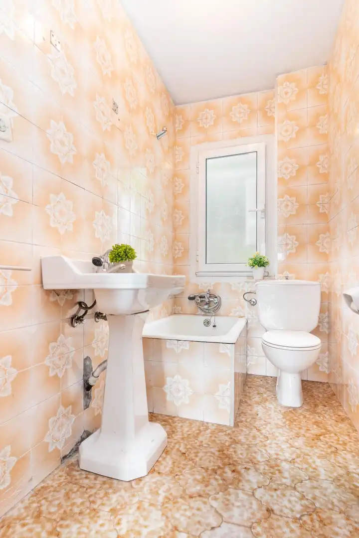 Baño de Apartamento en venta en Madrid