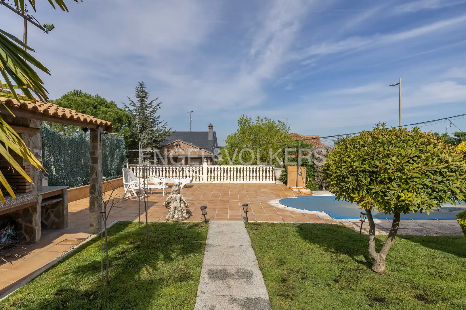 Vista exterior de Casa o chalet en venta en Móstoles con Calefacción, Jardín privado y Terraza