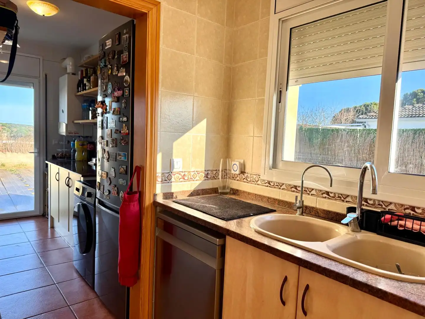 Cuina de Casa o xalet en venda en Vidreres amb Calefacció, Jardí privat i Terrassa