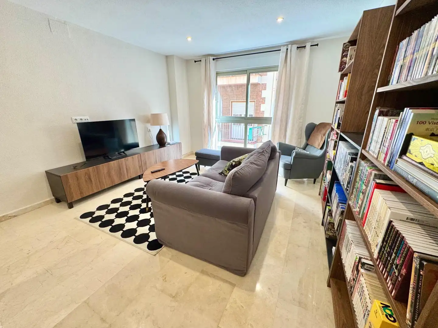 Sala d'estar de Pis en venda en Orihuela amb Aire condicionat i Moblat