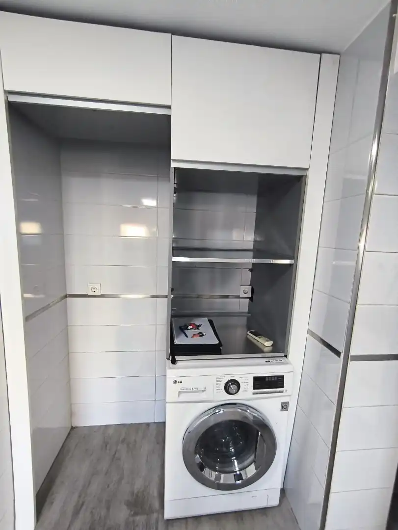 Kitchen of Flat for rent in Getafe  with Air Conditioner, Heating and Washing machine
