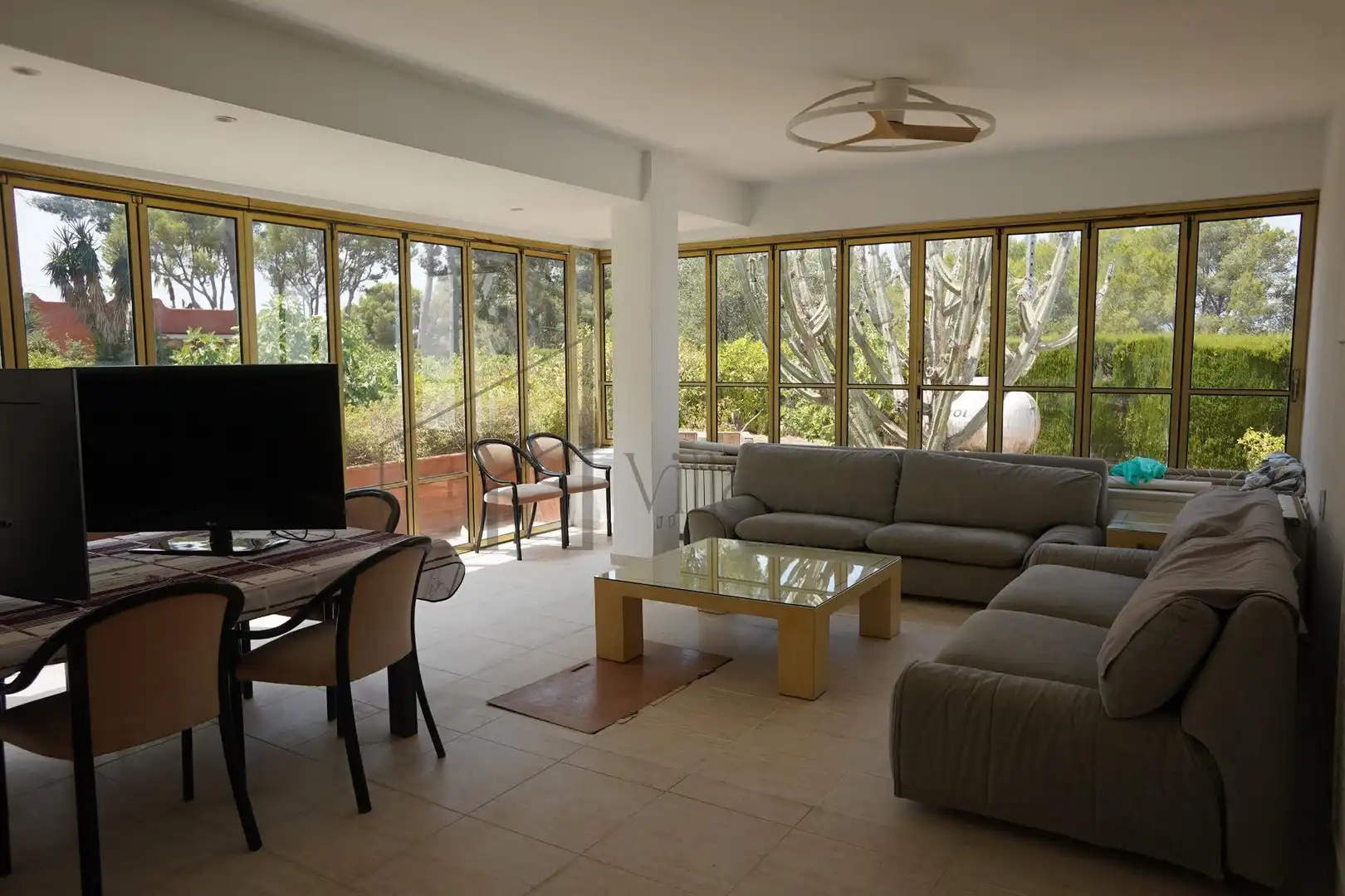 Sala de estar de Casa o chalet de alquiler en Bétera con Aire acondicionado, Calefacción y Jardín privado