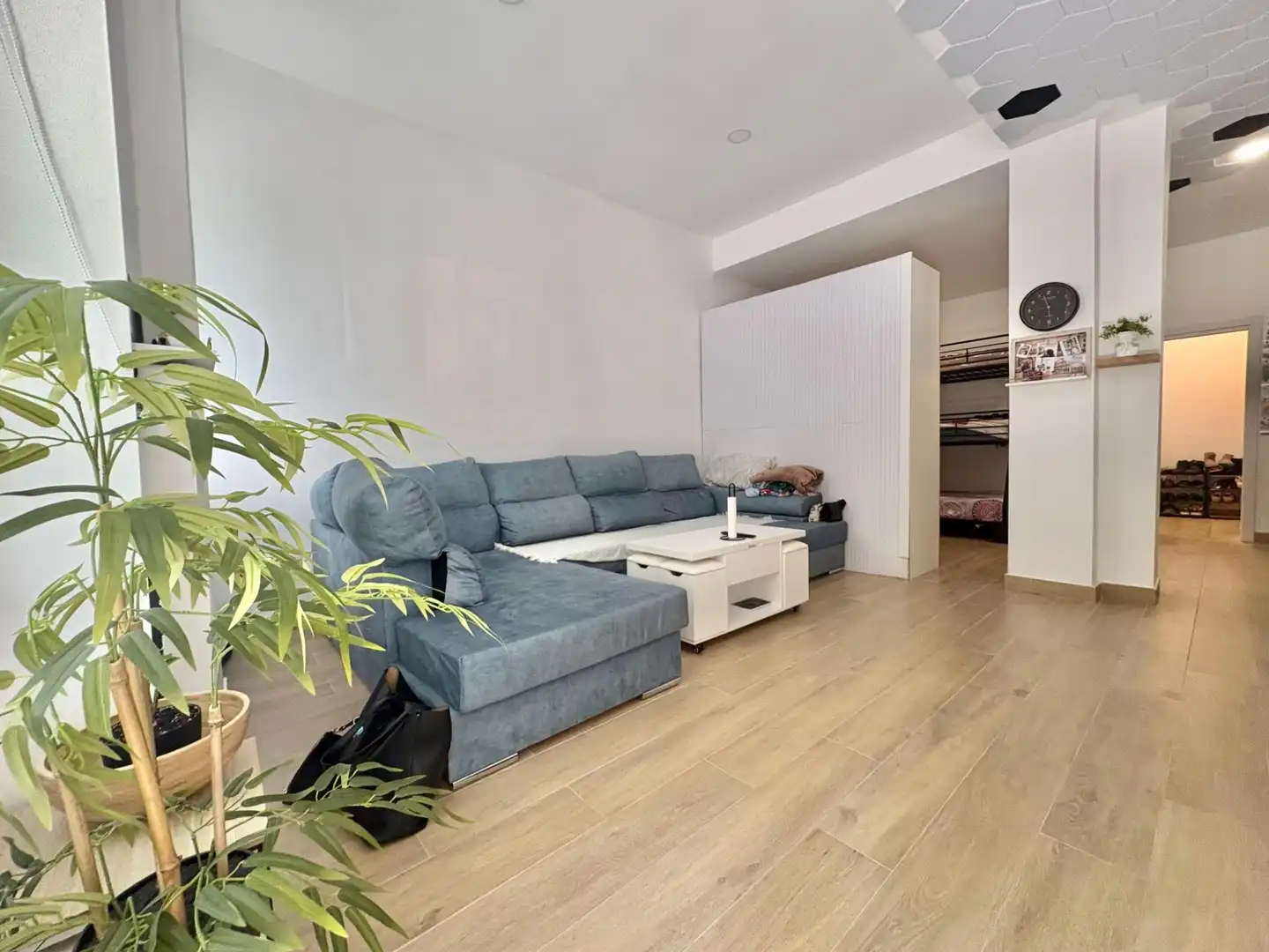 Wohnzimmer von Wohnung zum Verkauf in Málaga Capital mit Klimaanlage und Möbliert