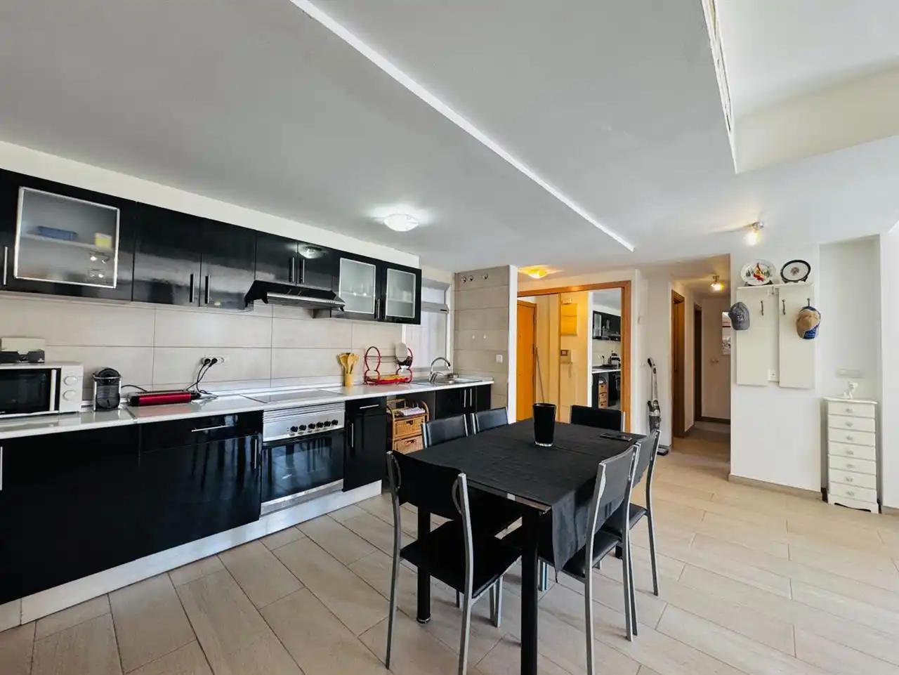 Cocina de Piso en venta en Villajoyosa / La Vila Joiosa con Aire acondicionado y Terraza