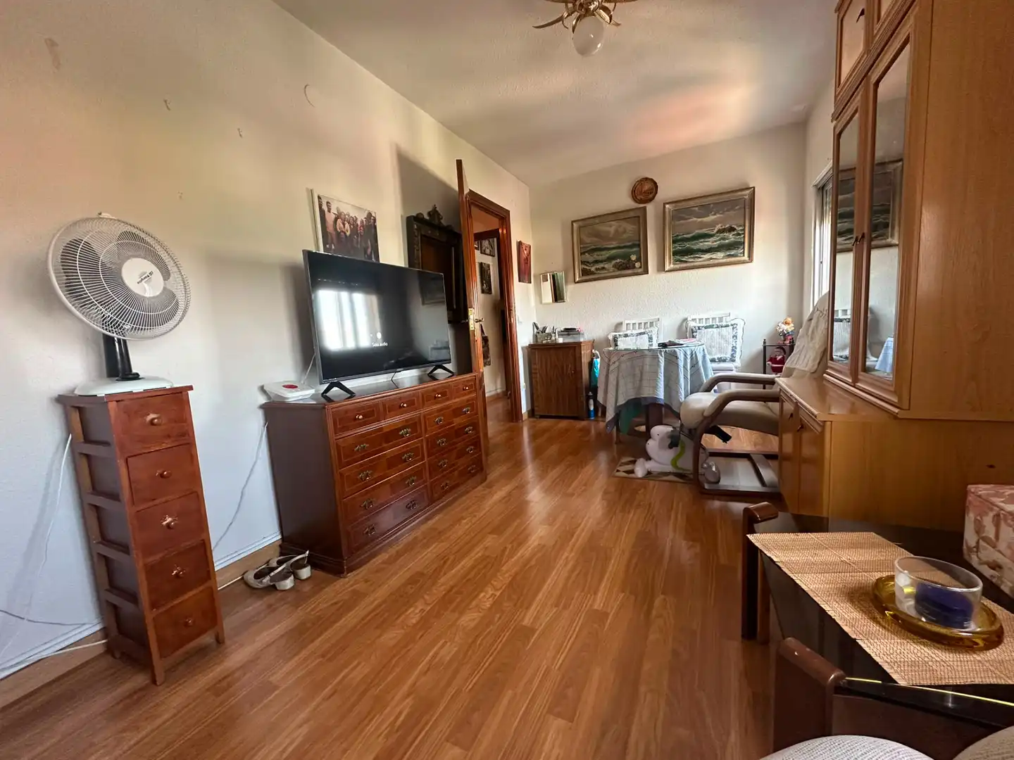 Living room of Flat for sale in Madrid  with Air Conditioner and Heating