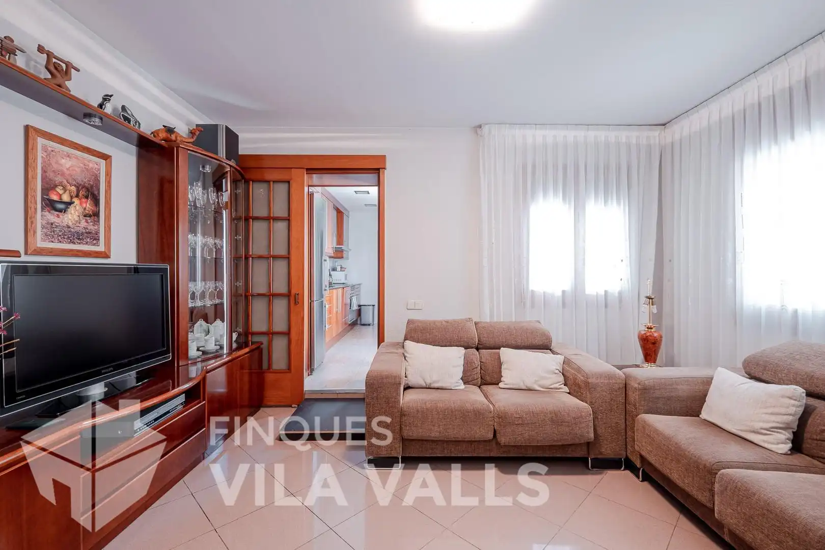 Sala de estar de Casa o chalet en venta en Caldes de Montbui con Aire acondicionado, Terraza y Trastero