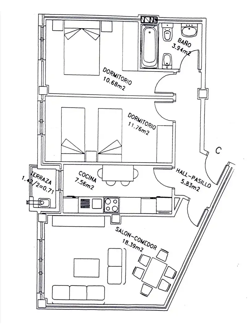 Flat for sale in Villares de la Reina  with Heating, Furnished and Balcony