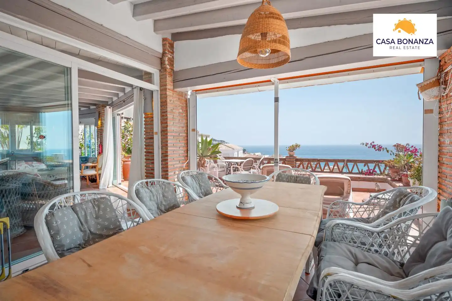 Comedor de Casa o chalet en venta en Almuñécar con Terraza, Piscina y Amueblado