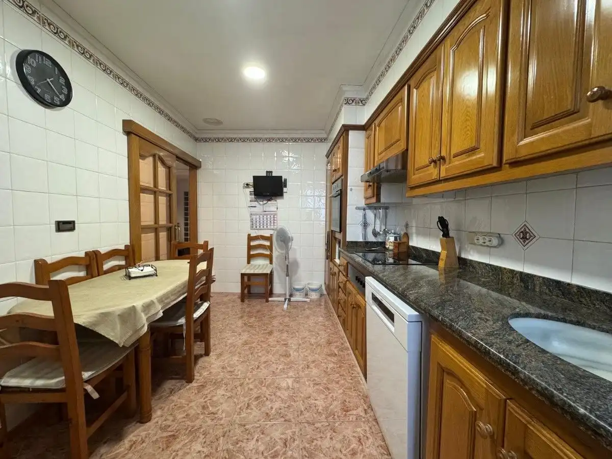 Kitchen of Flat for sale in Tavernes de la Valldigna  with Air Conditioner and Storage room