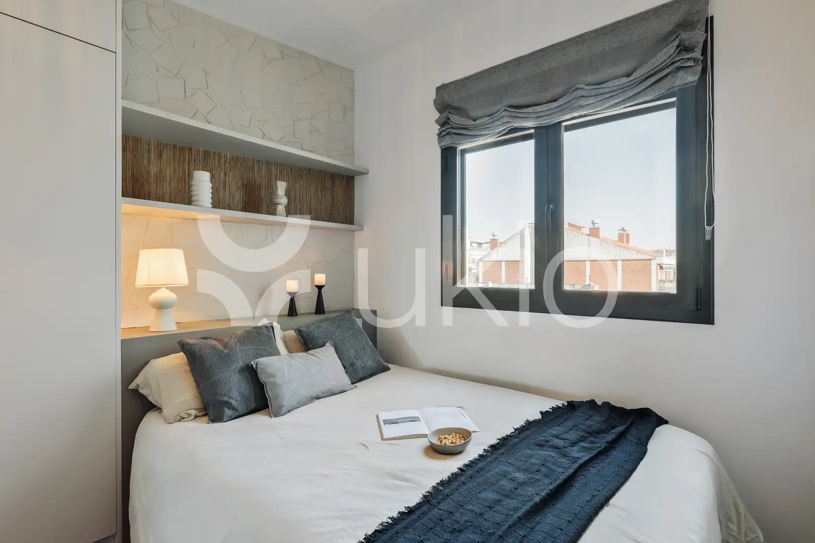 Habitación de Apartamento de alquiler en Barcelona con Aire acondicionado, Calefacción y Terraza