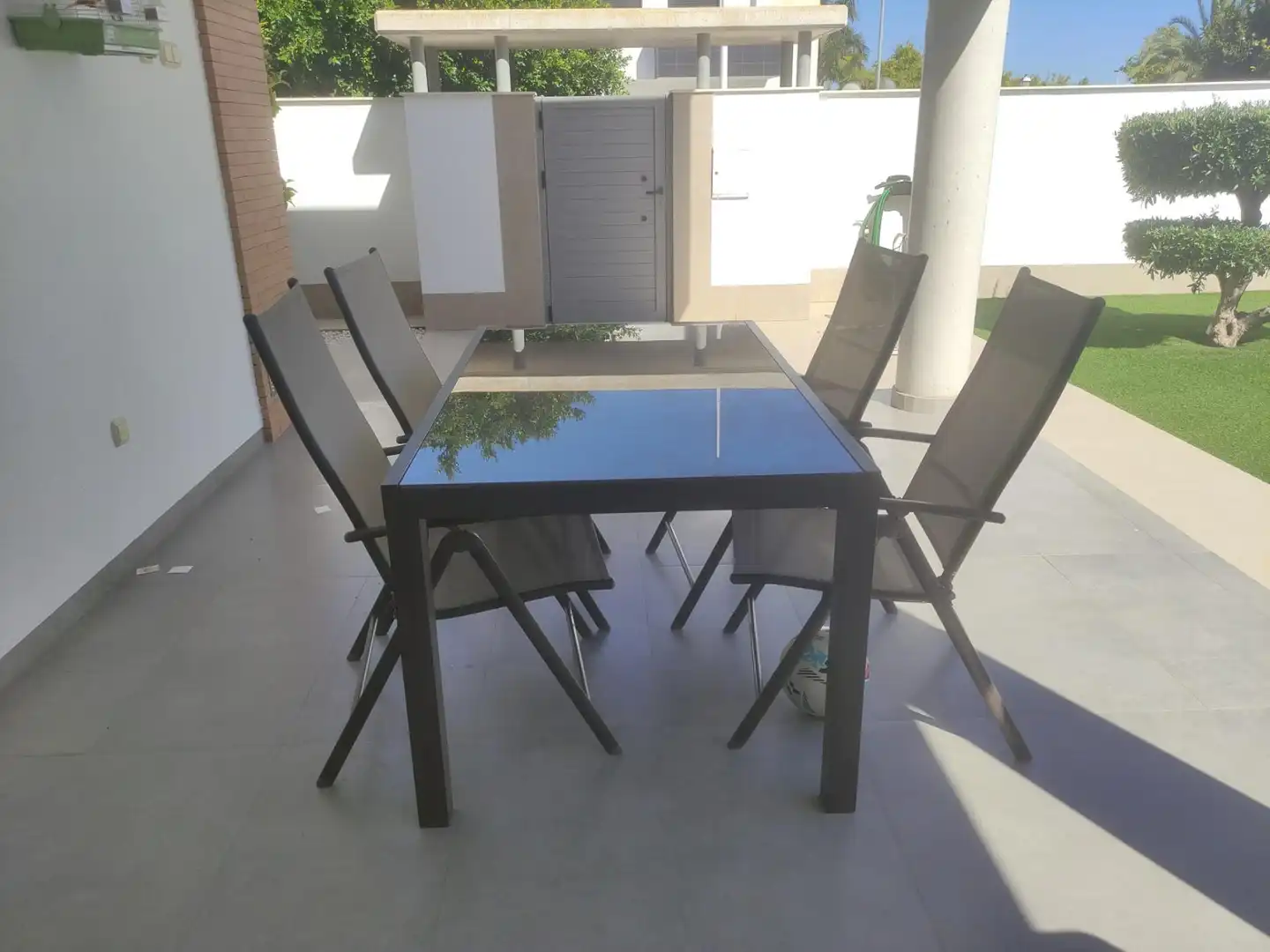 Terraza de Casa o chalet en venta en San Pedro del Pinatar con Aire acondicionado, Jardín privado y Piscina comunitaria
