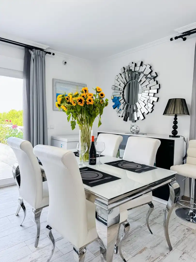 Comedor de Casa o chalet en venta en Altea con Aire acondicionado, Jardín privado y Terraza