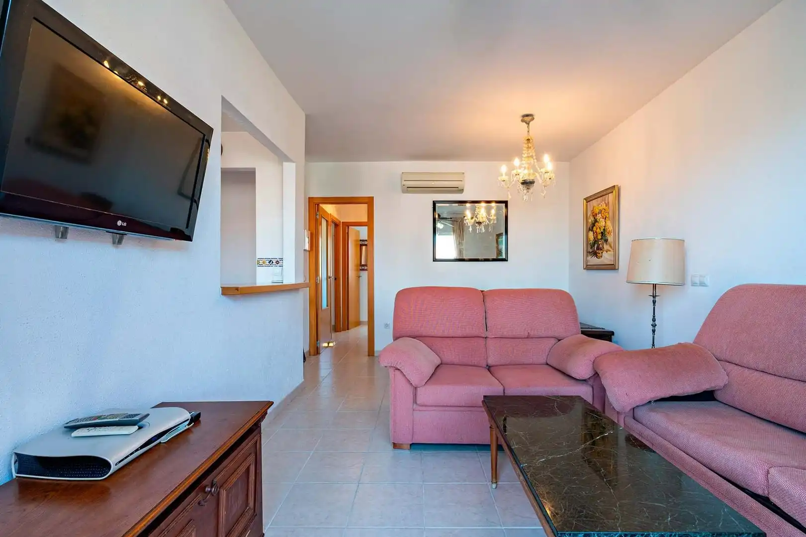 Sala de estar de Ático en venta en El Ejido con Aire acondicionado, Terraza y Trastero