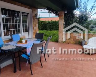Terrassa de Casa o xalet en venda en Valle de Villaverde amb Calefacció, Jardí privat i Terrassa