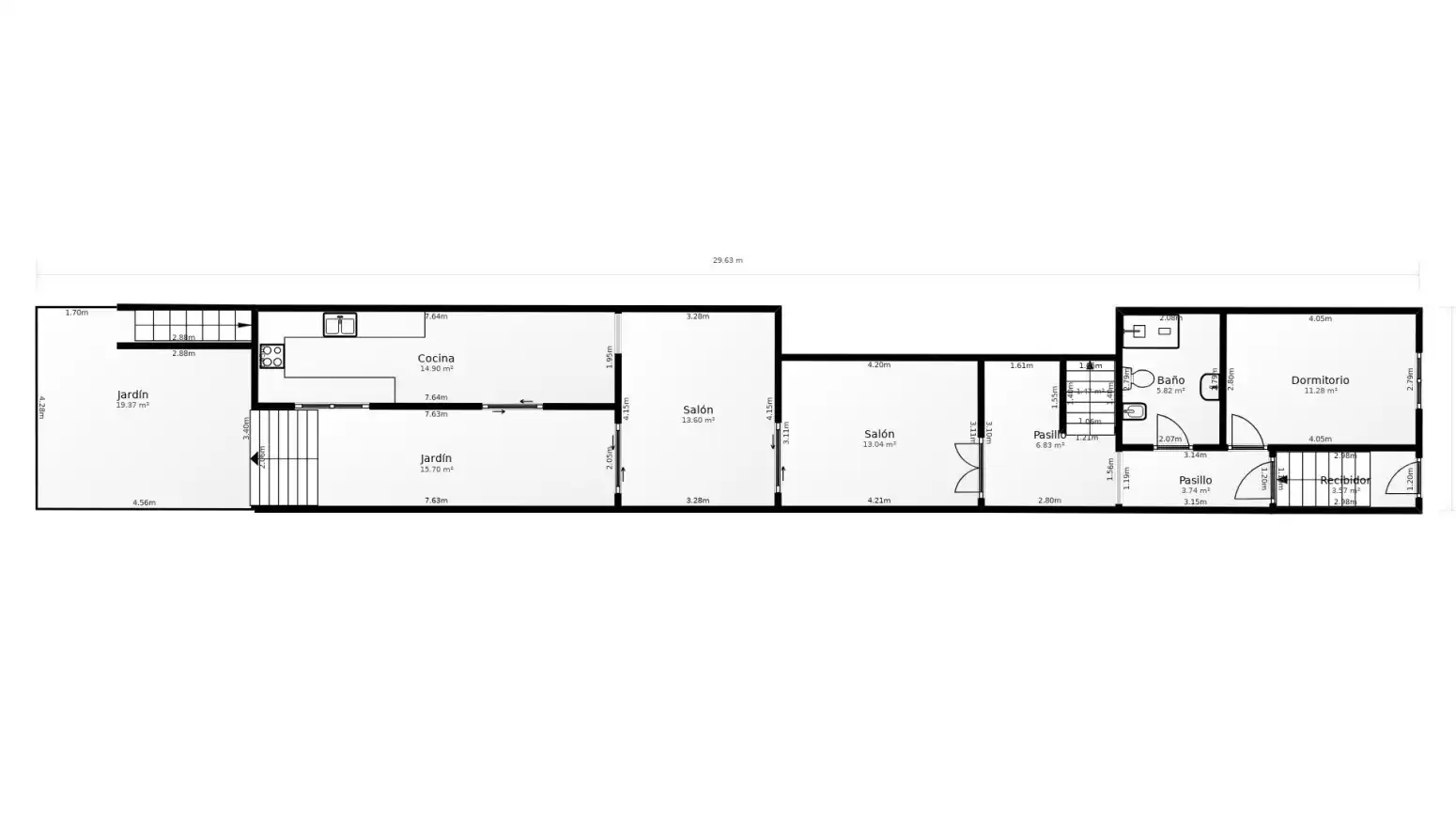 Casa adosada en venta en Terrassa con Calefacción, Parquet y Terraza