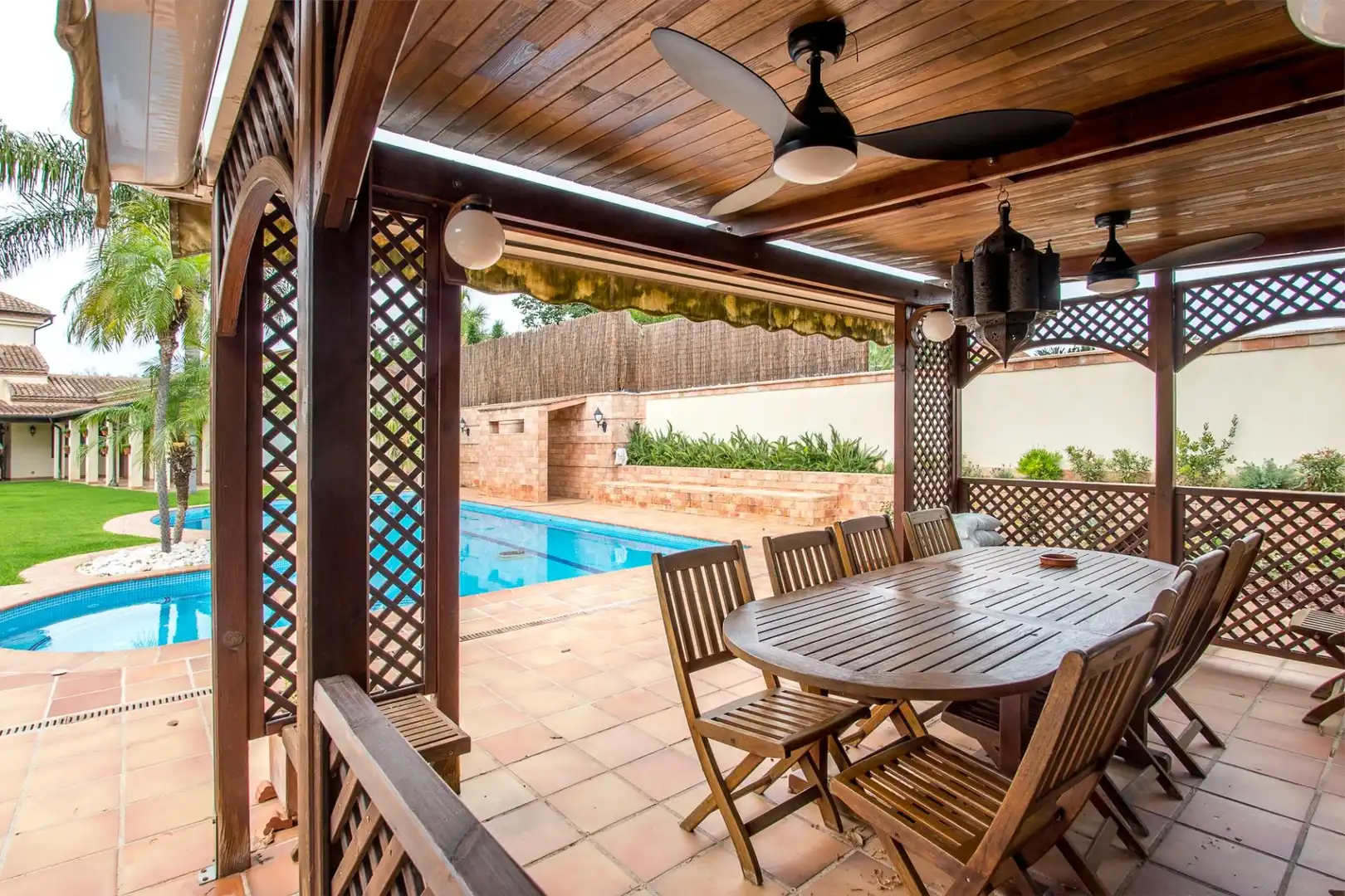 Terrasse von Haus oder Chalet zum Verkauf in Molina de Segura mit Klimaanlage, Heizung und Privatgarten