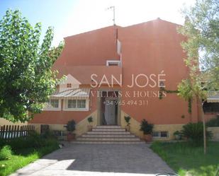 Vista exterior de Casa o xalet en venda en Aspe amb Aire condicionat, Calefacció i Jardí privat