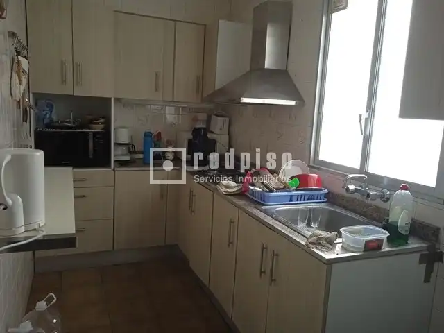 Kitchen of Flat for rent in Castellón de la Plana / Castelló de la Plana  with Air Conditioner and Terrace