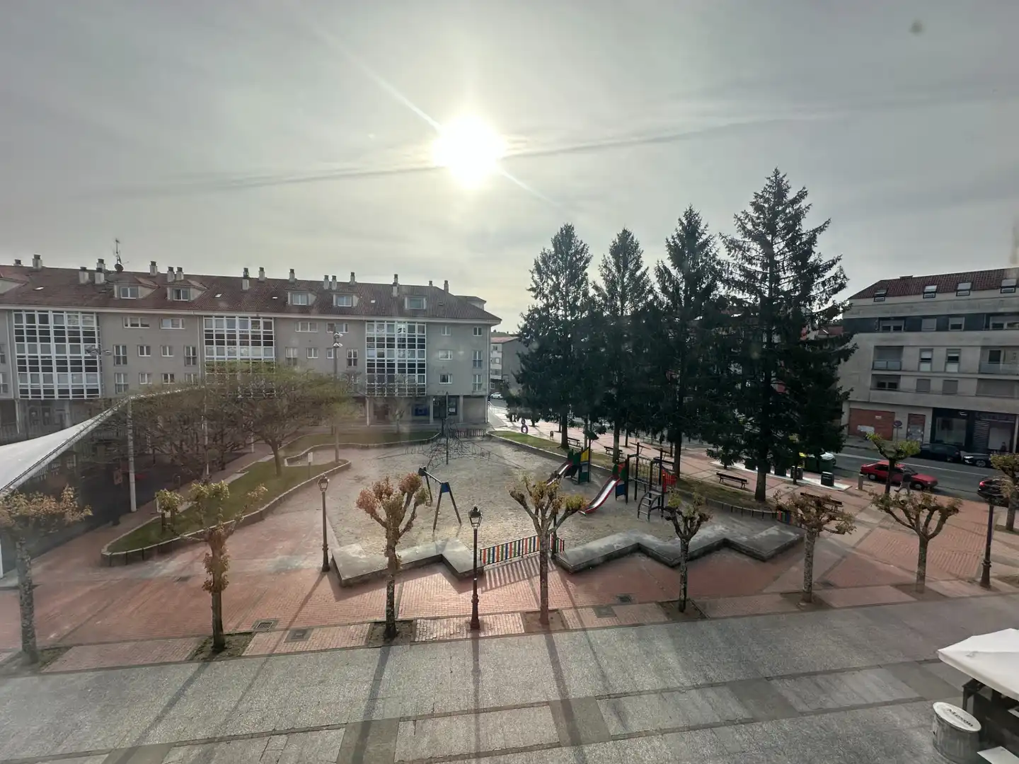 Vista exterior de Piso en venta en Ames con Calefacción y Trastero