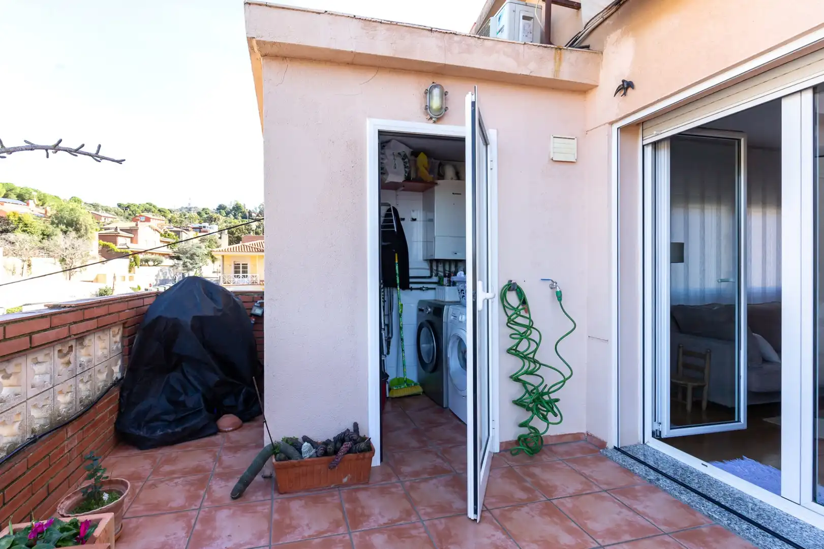 Terraza de Casa o chalet en venta en Sant Just Desvern con Aire acondicionado, Calefacción y Terraza