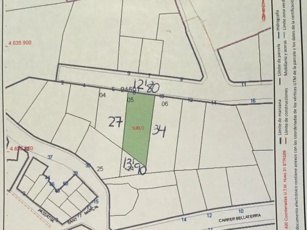 Terreny residencial en venda a Carrer Bailèn 8, imagen 7